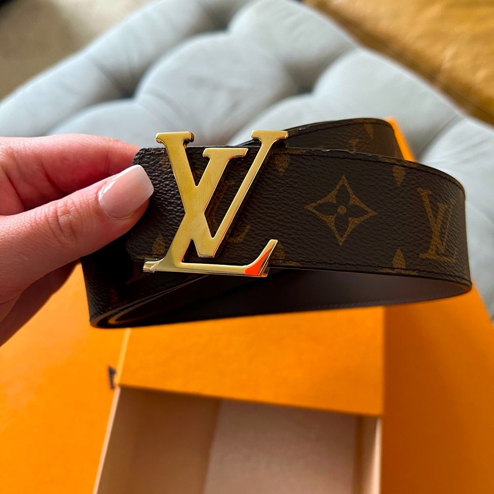 New In Box! Louis Vuitton Initials Belt - 100 cm - Sz. 40